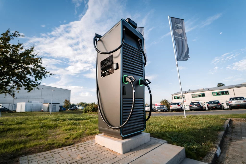 Elektroladestation Treppenbau Plath